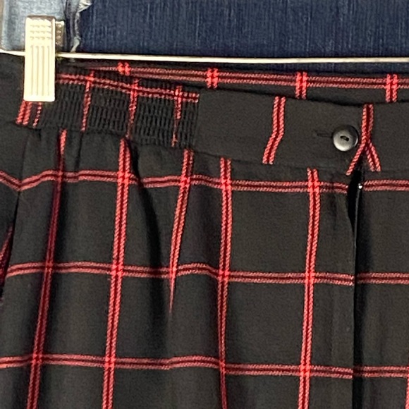 Paris Star Checkered Skirt Sz XL - Picture 3 of 6